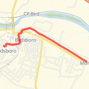A run mapped on 07/13/2010