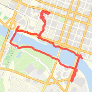 3.08mi run on 4/25/13