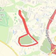 gym to westfields loop 3 mi