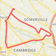 A 4.32 mi Run / Jog mapped on Thu Apr 25 2013