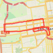 10.36mi run on 4/26/13