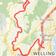 Work to home via Kelburn