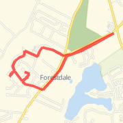 A run mapped on 07/15/2010