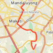 Mandaluyong Circle to Fort Bonifacio Army Trail