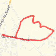 3.64 mi power walk on 4/27/2013