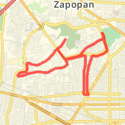 A 17.83 km Run / Jog mapped on Sat Apr 27 2013