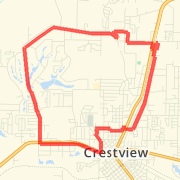A ride mapped on 07/16/2010