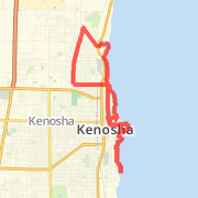 Common Grounds north to Carthage/bike path - south to southport 14 miles