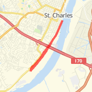 Imported Garmin Route (04/28/2013) Run route image