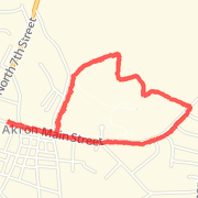 3.65 mi power walk on 4/28/2013