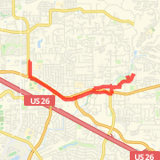 5.69 miles - Jordan Park
