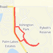 2.05mi run on 4/29/13