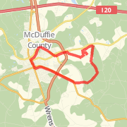 A ride mapped on 07/18/2010