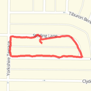 0.46mi walk on 4/29/13