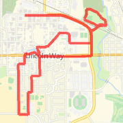 A  route mapped on Mon Apr 29 2013