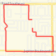Round the school block 3.09 miles