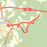A ride mapped on 07/19/2010