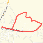 3.68 mi power walk on 4/30/2013