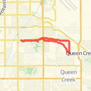 10.26 mi Road Cycling in Gilbert on May 2, 2013 7:53 AM