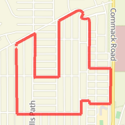3 mile route