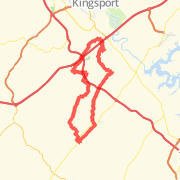 Colonial Heights MS to Ford Creek, AA Deakins, Hog Hollow, Mitchell
