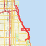 12 mile hyde park to north of mccormick place