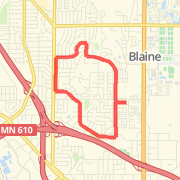 Blaine - 5 mile loop (Neighborhoods)