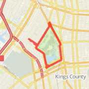 Prospect Park 16.6 miler