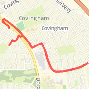A 1.96 mi Run / Jog mapped on Sat May 04 2013