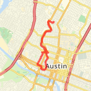 A 6.12 mi Run / Jog mapped on Sat May 04 2013