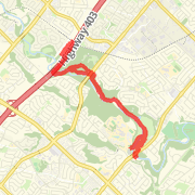 16.22km run on 5/4/13 Afternoon Erindale Park run, 18C, a few clouds, sunny, 11kmh E, 102. 2kPa, unl