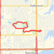A 3.13 mi Run / Jog mapped on Sun May 5 2013