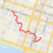 0.55 mi walk on 05/05/2013