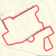3.29mi run on 5/6/13