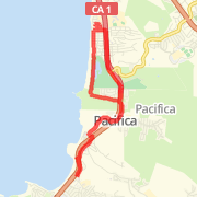 Pacifica Out and Back Alternate Finish 7.5