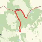 Leadville to Copper Mt. Via Vail  CC day 1