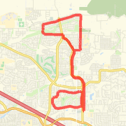 8.56 miles - Oak HIlls & Springville Rd lollipop