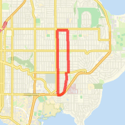 A 3.4 mi Run / Jog mapped on Mon May 06 2013
