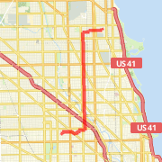 A  route mapped on Mon May 06 2013