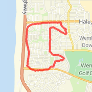 6.24 km run on 07/05/2013