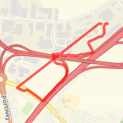 2.54 km run on 07/05/2013