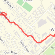 0.67mi walk on 5/7/13