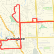 Birmingham Half Marathon 12.6 Training Run 