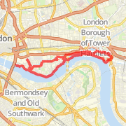 Tower Bridege to CW via Canals Alternate II (5 miler)