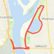 A 4.64 mi Run / Jog mapped on Tue May 07 2013