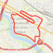 A 4.11 mi Run / Jog mapped on Tue May 07 2013