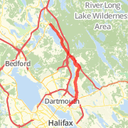 30.49 km Road Cycling in Dartmouth on 2013-05-08 7:16 AM