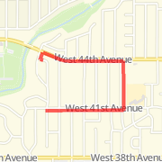 A 1.11 mi Run / Jog mapped on Wed May 08 2013