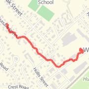 0.71mi walk on 5/8/13