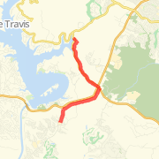 A 11.22 mi Bike Ride mapped on Wed May 08 2013